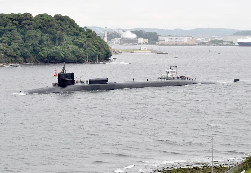 Uss Michigan Ssgn 727 Nuclear Attack Submarine United States 4 A4 Photo Print