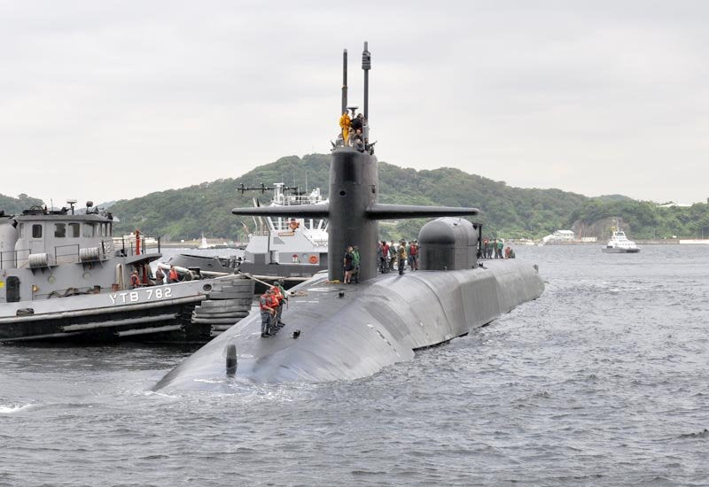 Uss Michigan Ssgn 727 Nuclear Attack Submarine United States 5 A4 Photo Print
