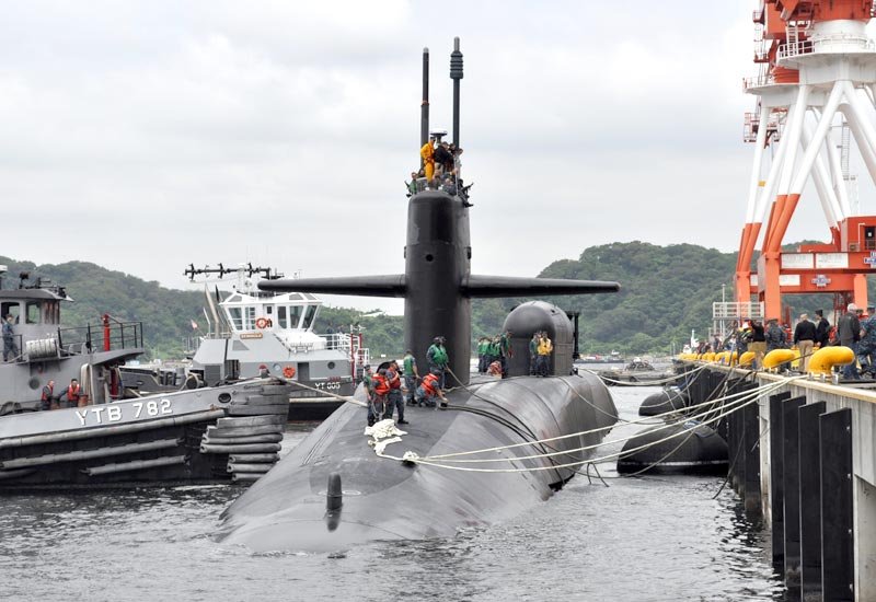 Uss Michigan Ssgn 727 Nuclear Attack Submarine United States 7 A4 Photo Print