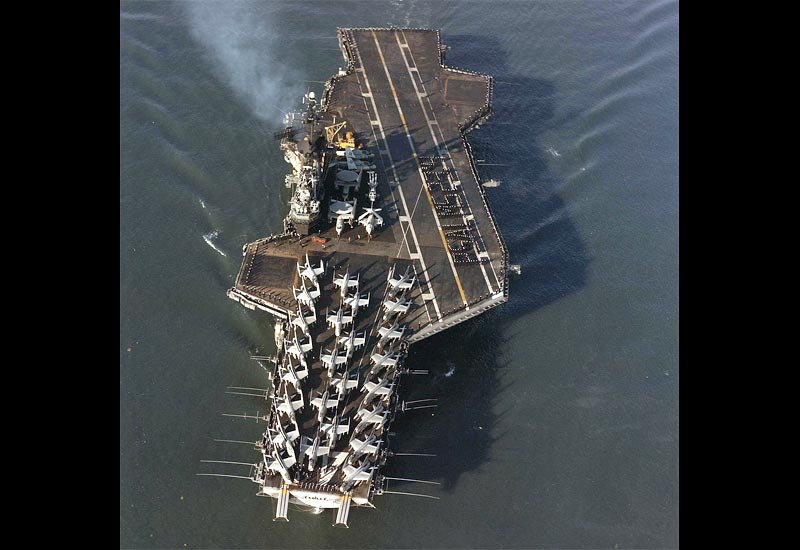 Uss Midway Cv41 Aircraft Carrier United States 3 A4 Photo Print