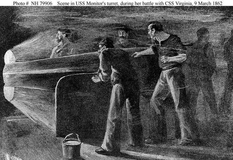 Uss Monitor 14 A4 Photo Print