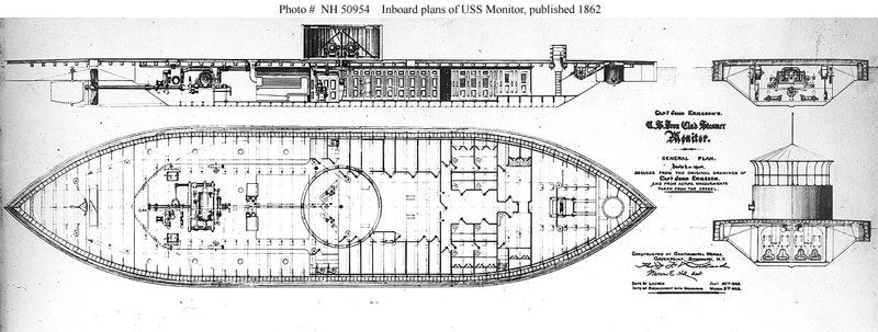 Uss Monitor 17 A4 Photo Print