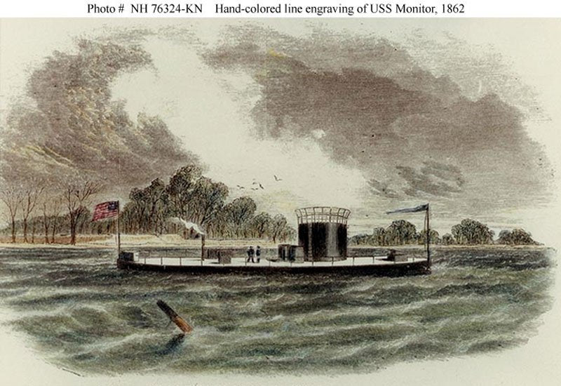 Uss Monitor 6 A4 Photo Print