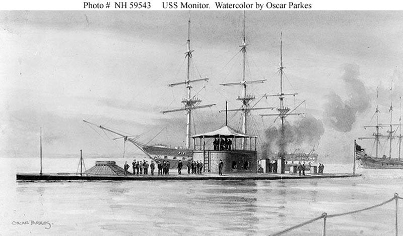 Uss Monitor 7 A4 Photo Print