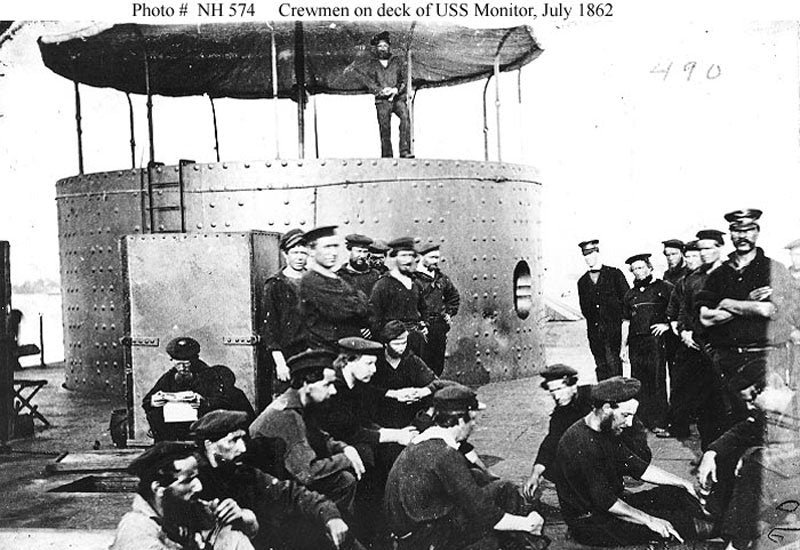 Uss Monitor 8 A4 Photo Print
