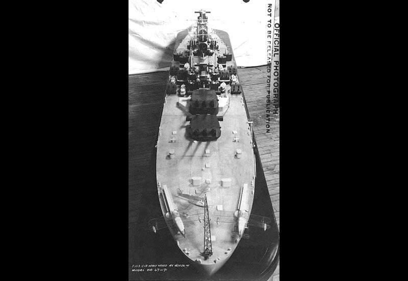 Uss Montana Bb67 3 A4 Photo Print