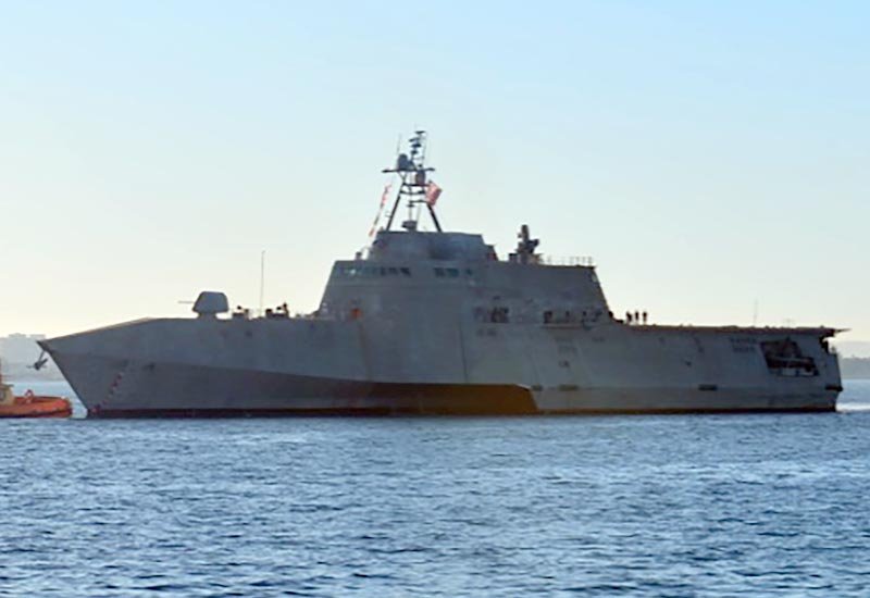 Uss Montgomery Lcs8 Littoral Combat Ship United States 2 A4 Photo Print