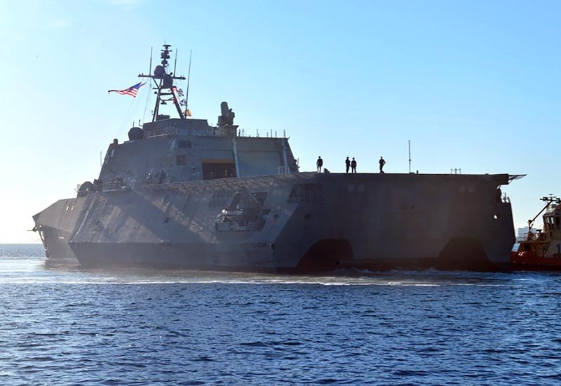 Uss Montgomery Lcs8 Littoral Combat Ship United States 7 A4 Photo Print