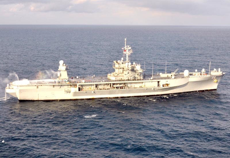 Uss Mount Whitney Lcc20 2 A4 Photo Print