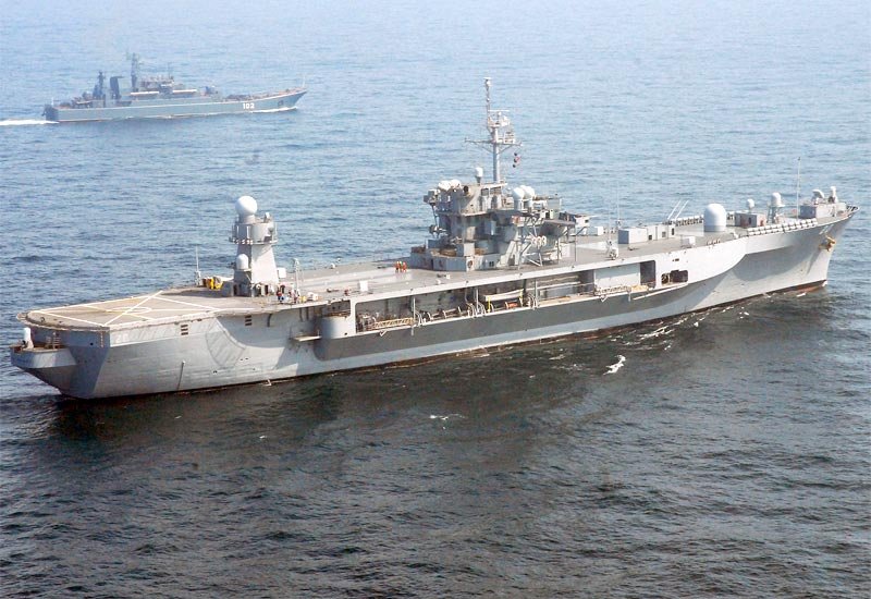 Uss Mount Whitney Lcc20 3 A4 Photo Print