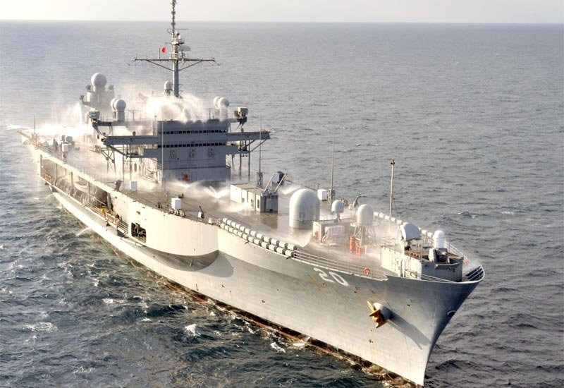 Uss Mount Whitney Lcc20 6 A4 Photo Print