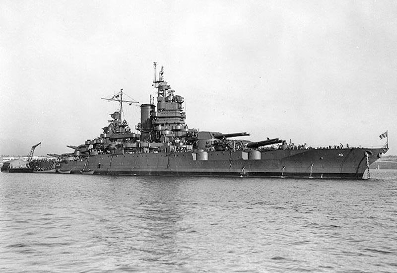 Uss New Mexico Bb40 Battleship 2 A4 Photo Print