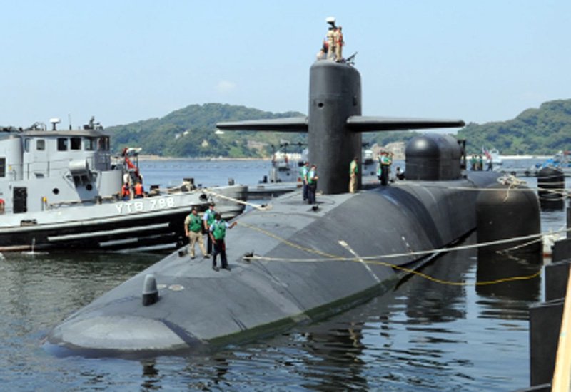 Uss Ohio Ssgn726 4 A4 Photo Print