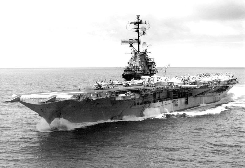 Uss Oriskany Cv34 Aircraft Carrier United States A4 Photo Print