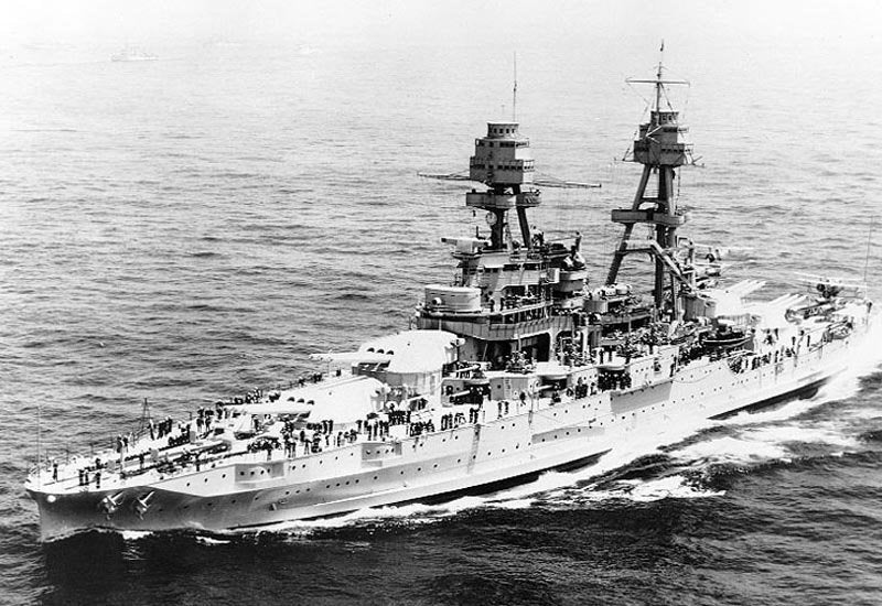 Uss Pennsylvania Bb38 A4 Photo Print
