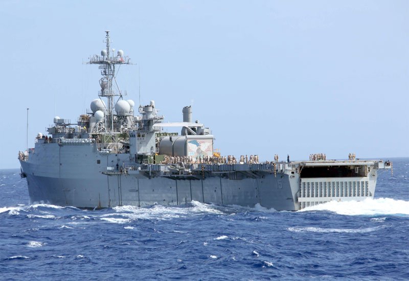 Uss Ponce Lpd15 11 A4 Photo Print