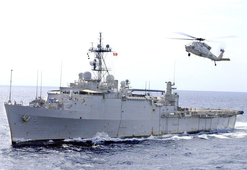 Uss Ponce Lpd15 A4 Photo Print
