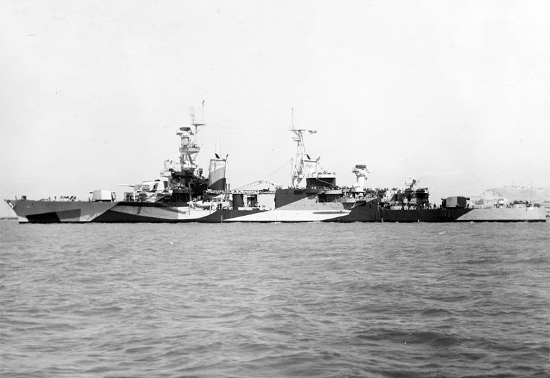 Uss Portland Ca33 Cruiser Warship United States A4 Photo Print