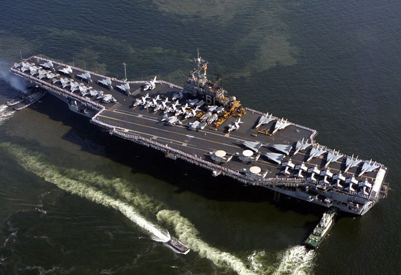 Uss Ranger Cv61 A4 Photo Print