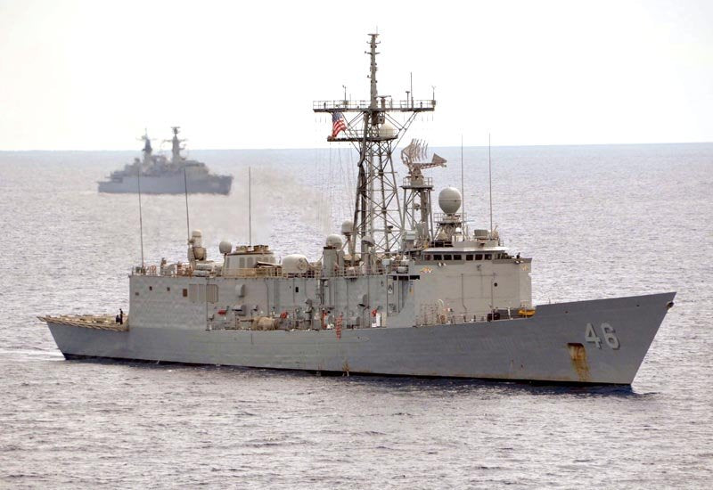 Uss Rentz Ffg46 Guided Missile Frigate Usnavy A4 Photo Print