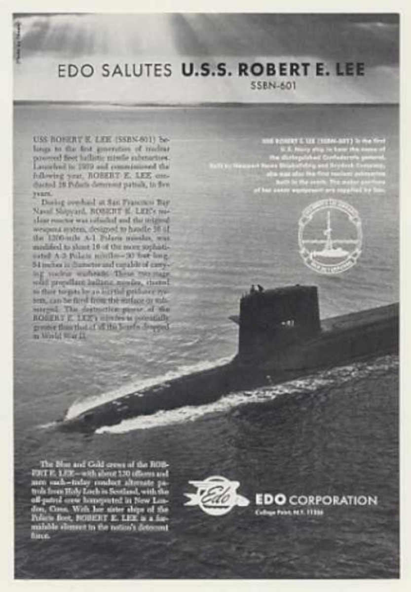 Uss Robert Lee Vintage Retro Advert Ads A4 Photo Print