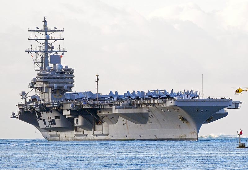 Uss Ronald Reagan Cvn76 Aircraft Carrier 2 A4 Photo Print
