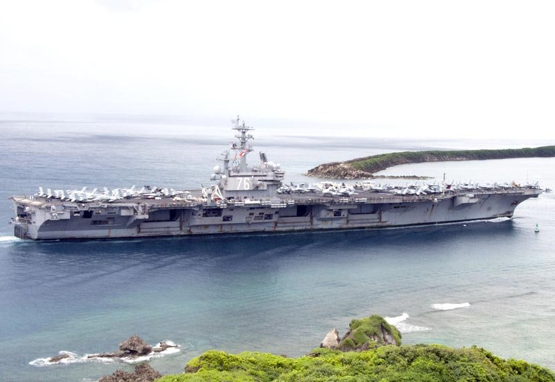 Uss Ronald Reagan Cvn76 Aircraft Carrier 5 A4 Photo Print