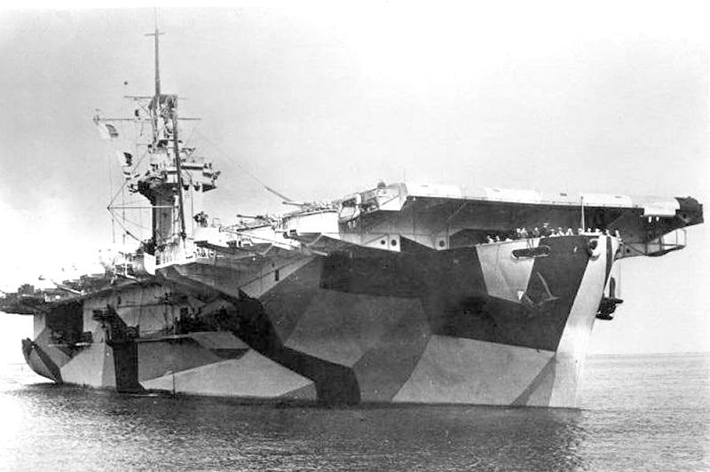 Uss Saint Lo Cve63 Escort Aircraft Carrier A4 Photo Print