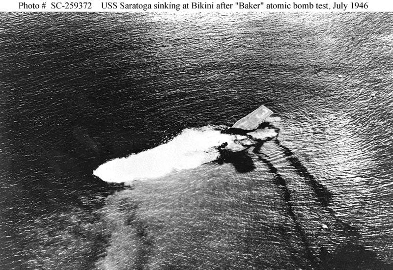 Uss Saratoga Cv3 6 A4 Photo Print