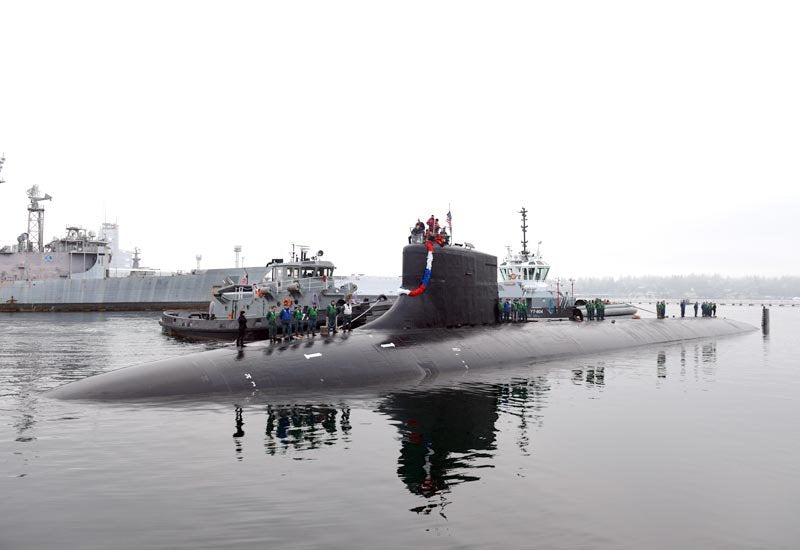 Uss Seawolf Ssn21 Attack Submarine A4 Photo Print