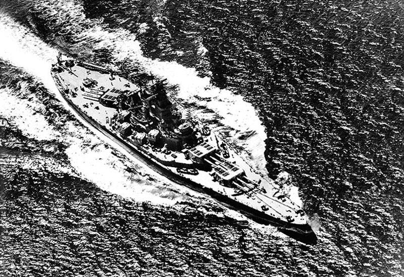 Uss South Dakota Bb57 2 A4 Photo Print