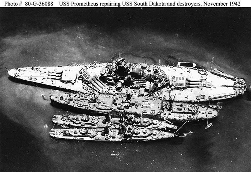Uss South Dakota Bb57 6 A4 Photo Print