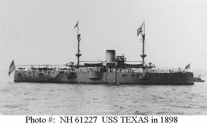 Uss Texas 1895 2 A4 Photo Print