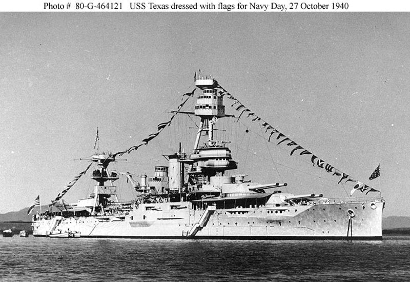 Uss Texas Bb35 4 A4 Photo Print