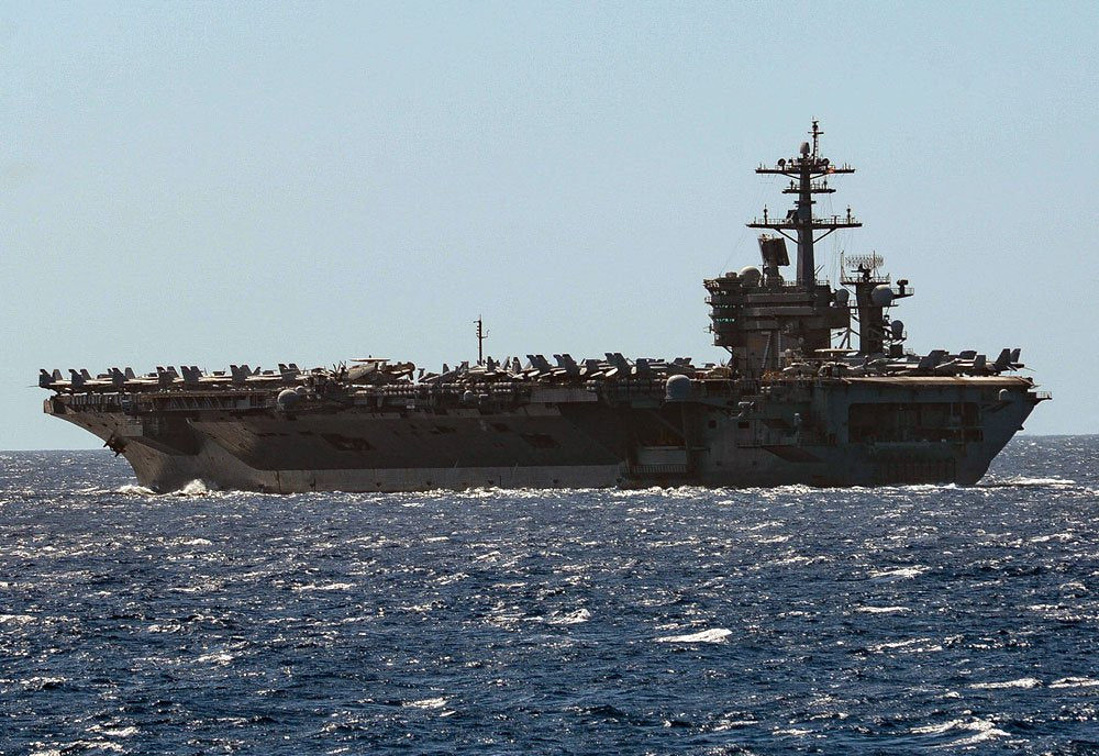 Uss Theodore Roosevelt Cvn71 Nuclear Powered Aircraft Carrier Usnavy 3 A4 Photo Print