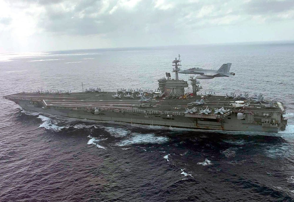 Uss Theodore Roosevelt Cvn71 Nuclear Powered Aircraft Carrier Usnavy 5 A4 Photo Print