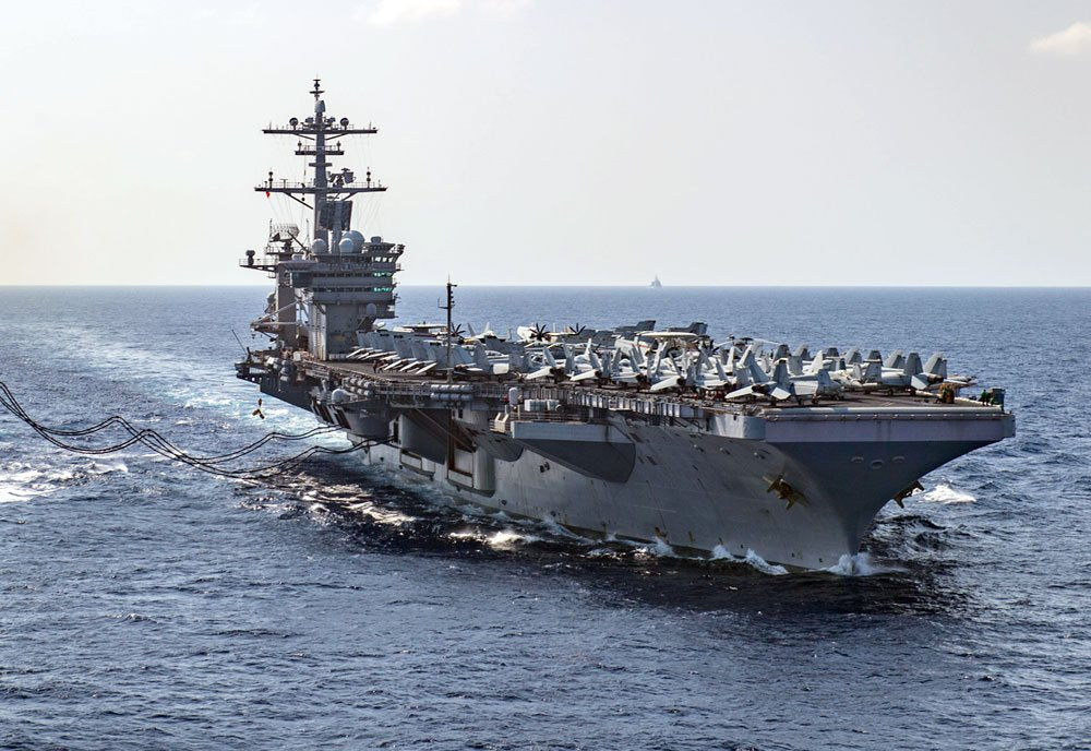 Uss Theodore Roosevelt Cvn71 Nuclear Powered Aircraft Carrier Usnavy A4 Photo Print