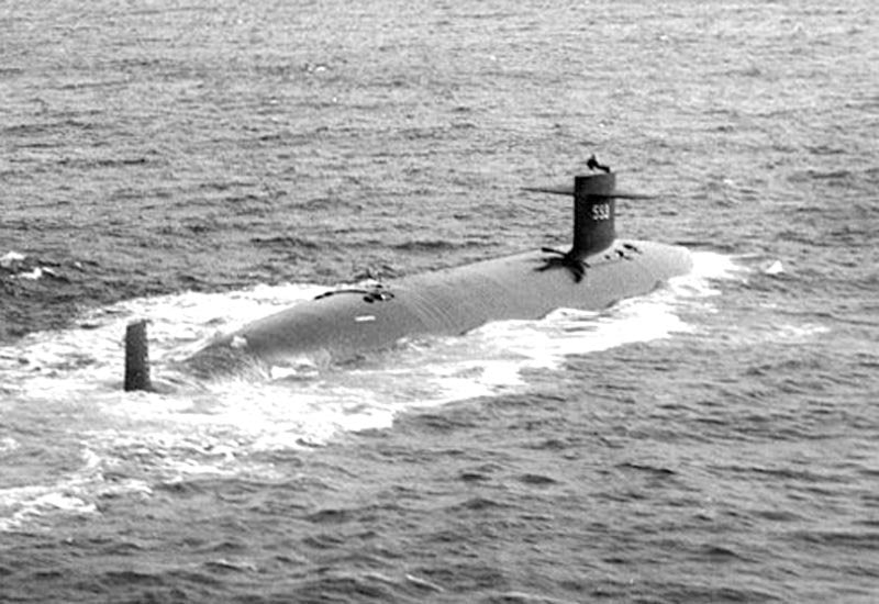 Uss Thresher Ssn593 Nuclear Powered Attack Submarine United States Navy A4 Photo Print