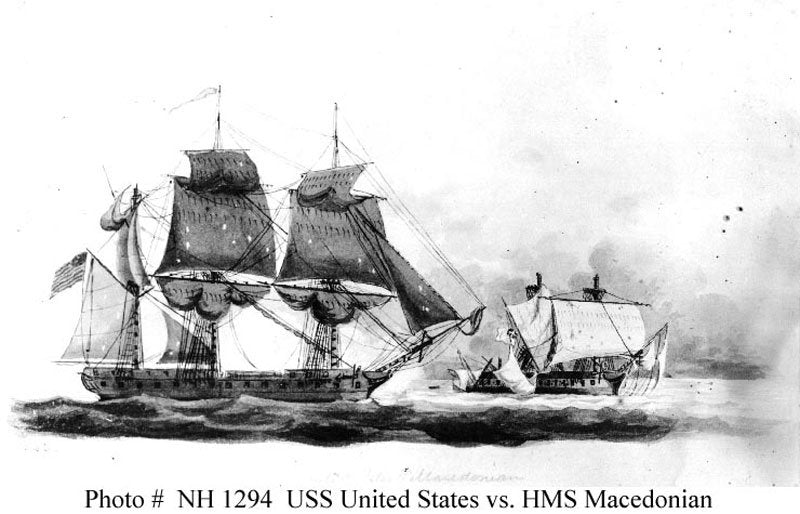Uss United States 1797 3 A4 Photo Print