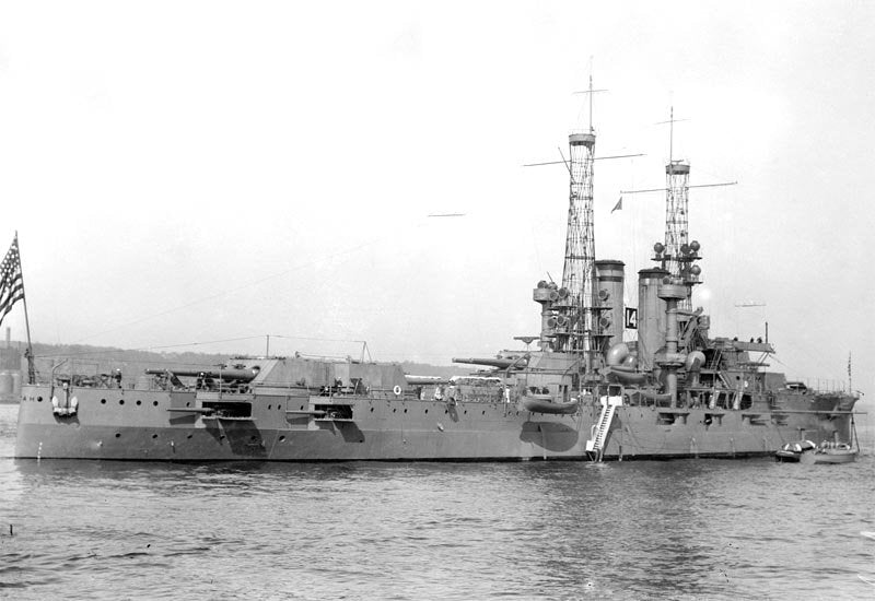 Uss Utah Bb31 Dreadnought Battleship United States A4 Photo Print