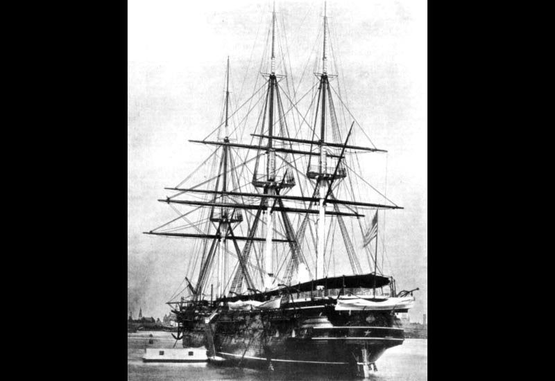 Uss Wabash 1856 Steam Frigate United States 7 A4 Photo Print