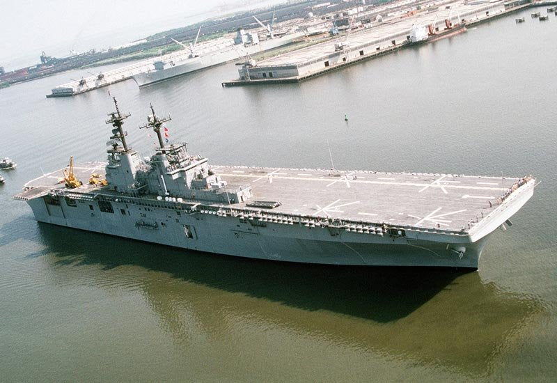 Uss Wasp Lhd1 8 A4 Photo Print