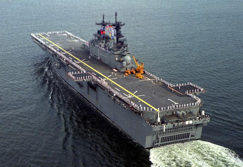 Uss Wasp Lhd1 A4 Photo Print