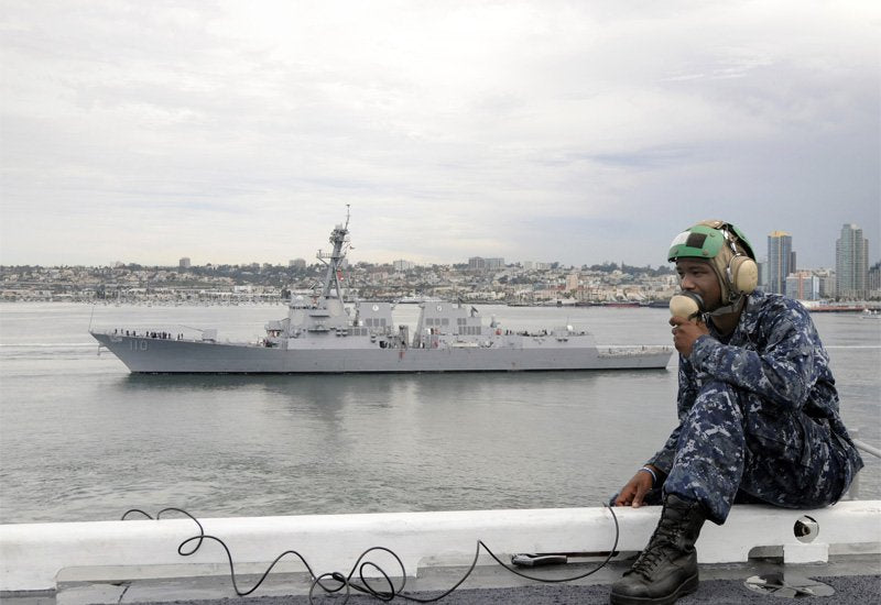 Uss William P Lawrence Ddg110 3 A4 Photo Print