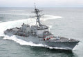 Uss William P Lawrence Ddg110 A4 Photo Print