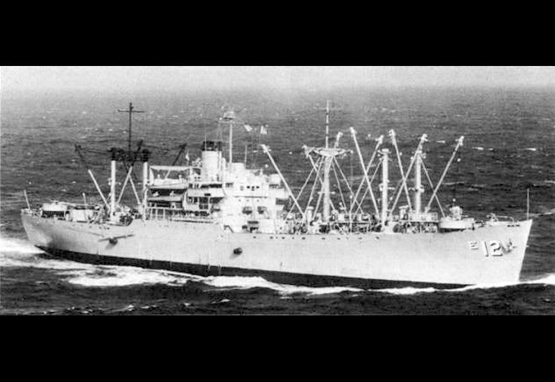 Uss Wrangel Ae12 Ammunition Ship A4 Photo Print