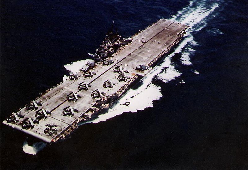 Uss Yorktown Cv10 2 A4 Photo Print