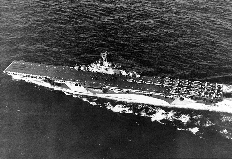 Uss Yorktown Cv10 5 A4 Photo Print