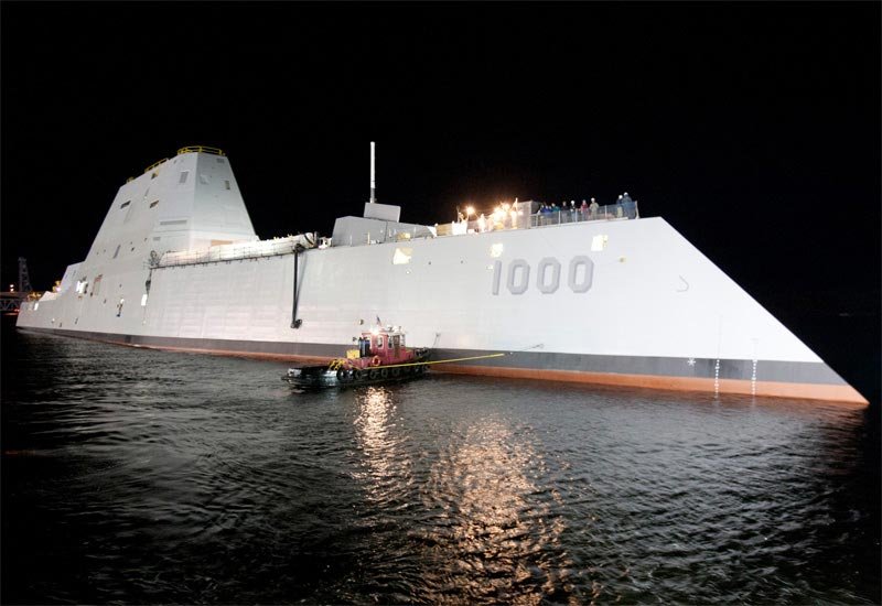 Uss Zumwalt Ddg1000 A4 Photo Print
