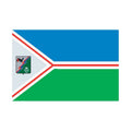 Ustilimsk City Flag N6389 A4 Photo Print